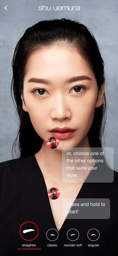 Shu Uemura — recommandation de forme